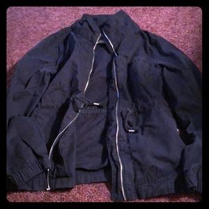 Black utility jacket